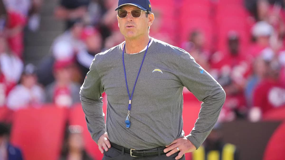 NFL Insider Hints Chargers HC Jim Harbaugh's Job Could ...
