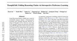 ThoughtFold: Folding Reasoning Chains via Introspective Preference Learning