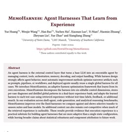 @CharlesVardeman reposted: This paper argues we are optimizing the wrong thing. Not the model. The harness ...