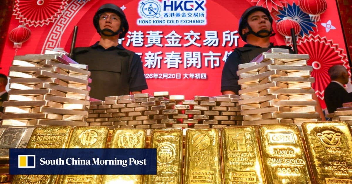 Hong Kong wants to become a global gold vault. Does the Iran war create an opening? | South China Morning Post
