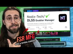 DLSS Enabler Manager is HERE!! Easy Multi-Frame Generation for all NVIDIA and AMD Cards!