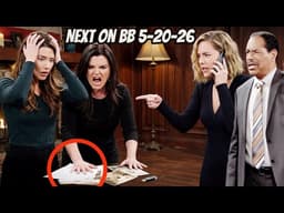 The Bold and The Beautiful 5/20/26 Preview | Next On BB 5-20-26 | BB Weekly Spoilers