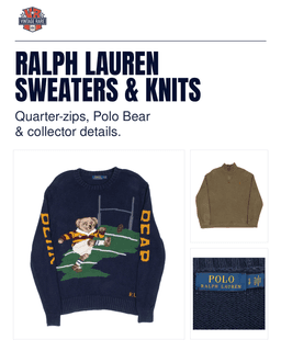 Vintage Ralph Lauren Sweaters & Quarter-Zips
