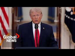 Iran War: Trump tells America "the hard part is done" in speech to the nation | FULL