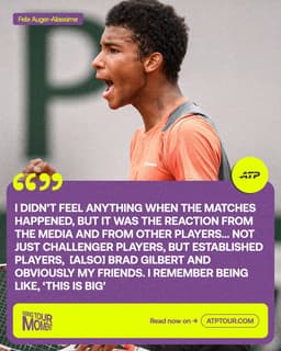 @atptour: Before the titles, there was a 14-year-old Felix Auger-Aliassime making waves at ATP Challenger leve...