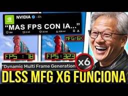 ¡YA DISPONIBLE! Descargar GRATIS DLSS 4.5 Dynamic Multi Frame generation X6 en NVIDIA RTX 50