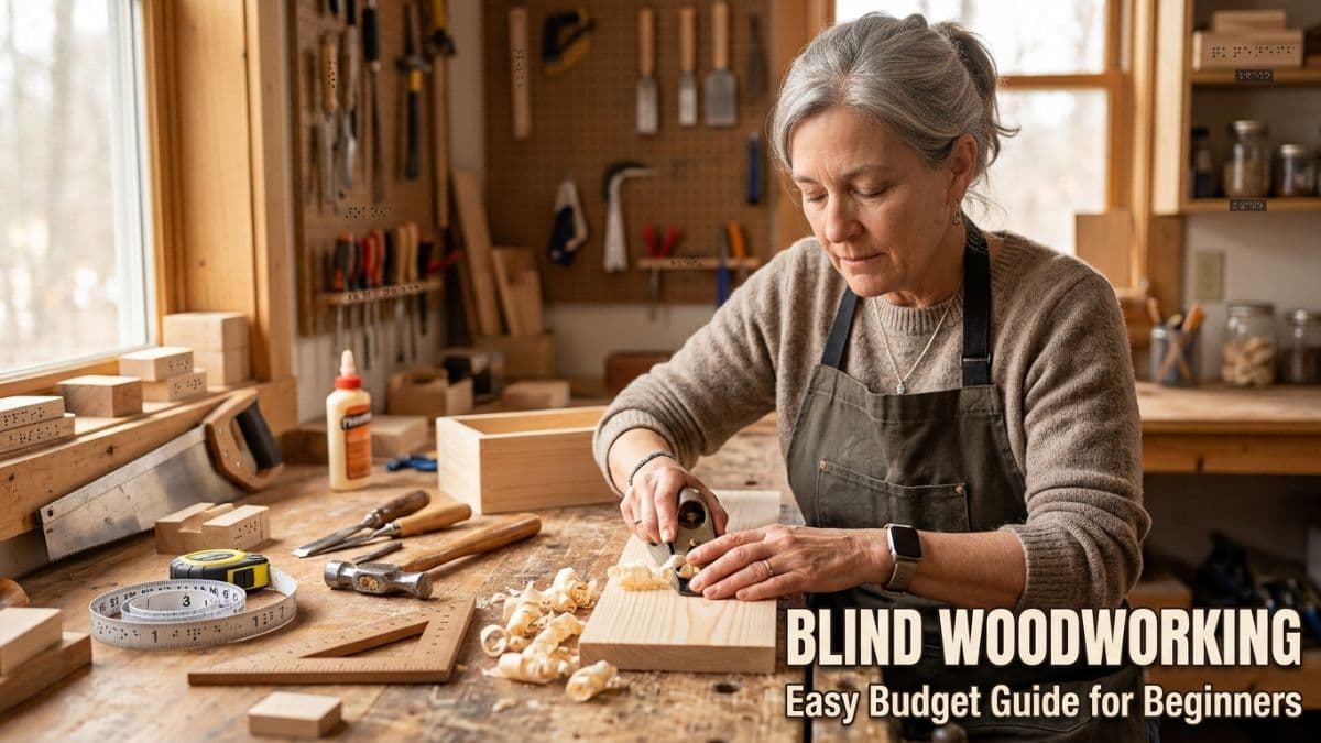 Blind Woodworking: Easy Budget Guide for Beginners
