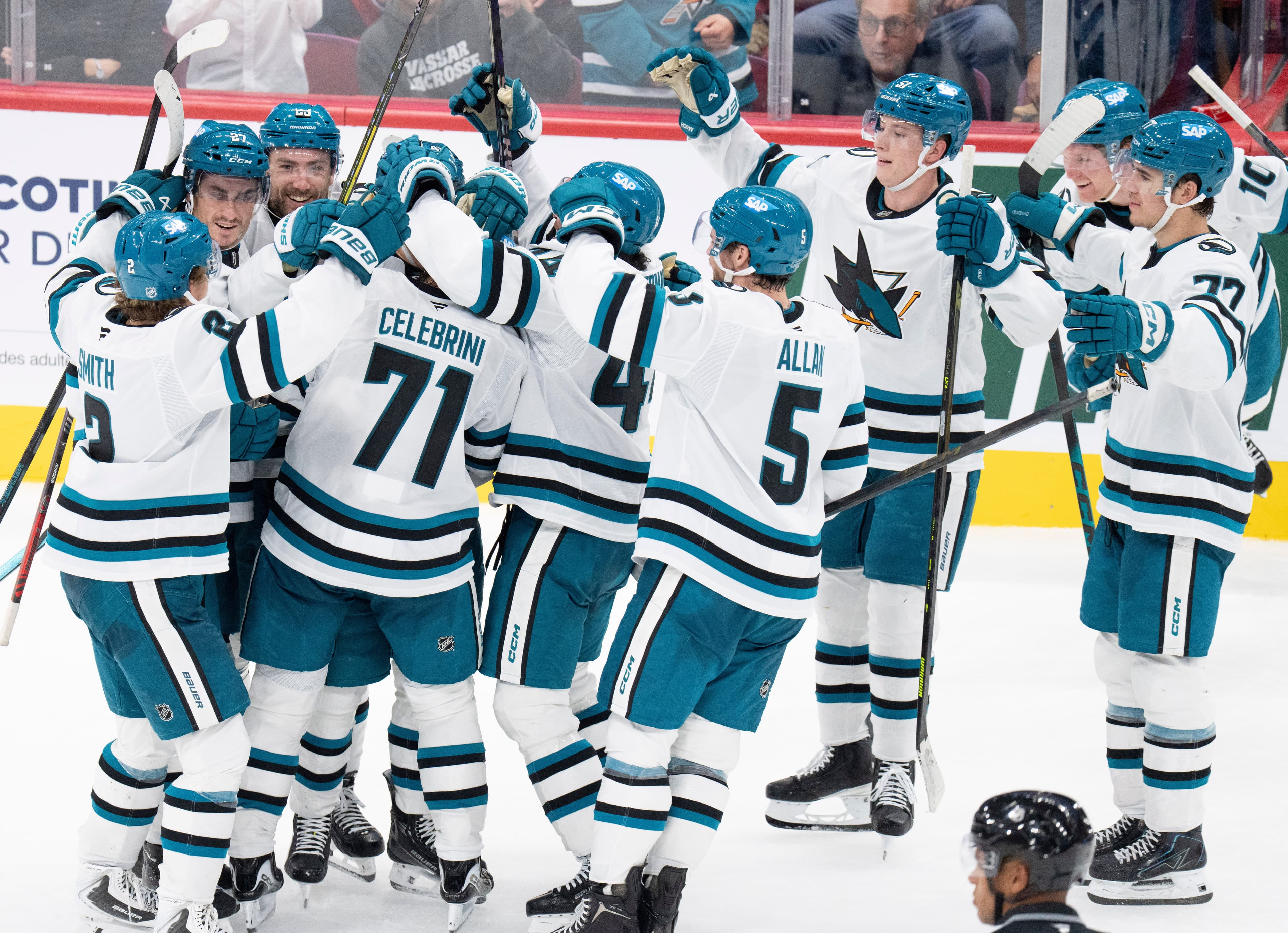 San Jose Sharks, Macklin Celebrini look to build on win ...