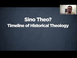 Week 3 -- Historical Theology