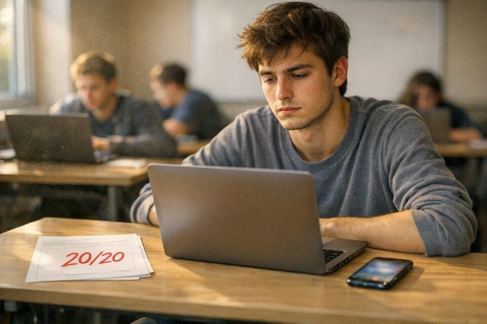 IA à L'école : Moins D'apprentissage, Mais Des Notes En Hausse, Selon ...
