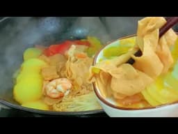 今日晚餐吃“水油焖菜”，低卡低脂餐，不用炒无油烟，食材丰富，健康营养，有手就会超简单#美食频道