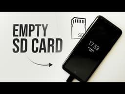 How to Empty SD Card on Android (tutorial)