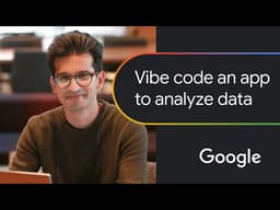 Vibe code an interactive data dashboard (Google AI tutorial) | Google AI Professional Certificate