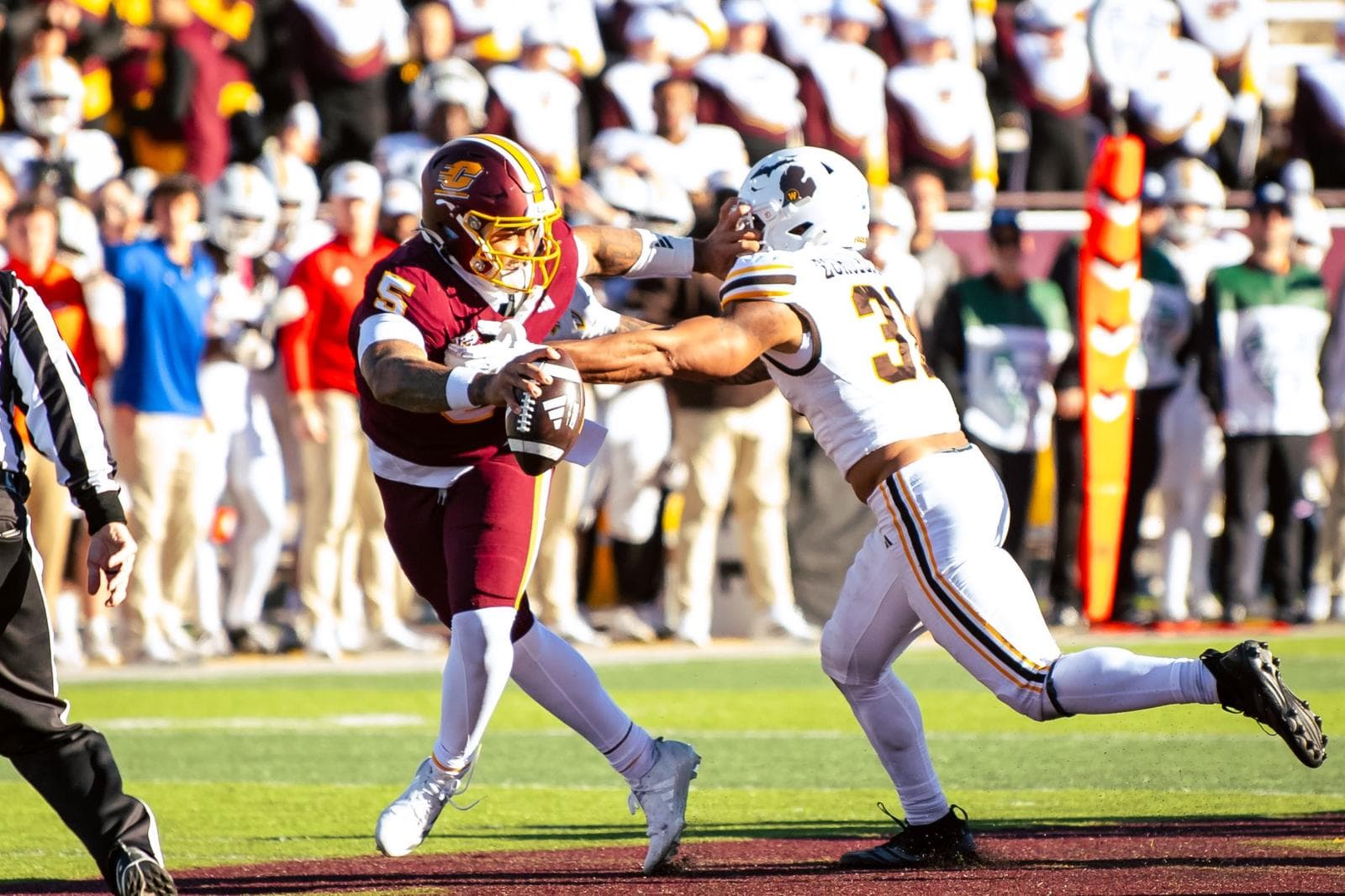 CMU rallies late but loses Victory Cannon to Western Michigan