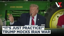 Trump Calls Iran Conflict “Practice” Before Saying He Must ...
