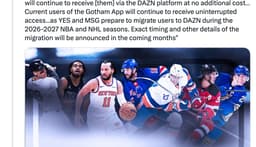 The Knicks Have a New (Streaming) Home