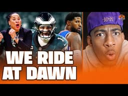 "We Ride at Dawn" — MJ DEFENDS Dawn Staley & CALLS OUT Jalen Hurts slander