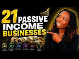 21 Passive Income Businesses I’d Build for Wealth in 2026