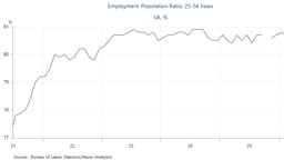 Softer Than Expected Both on Jobs and the Labor Force