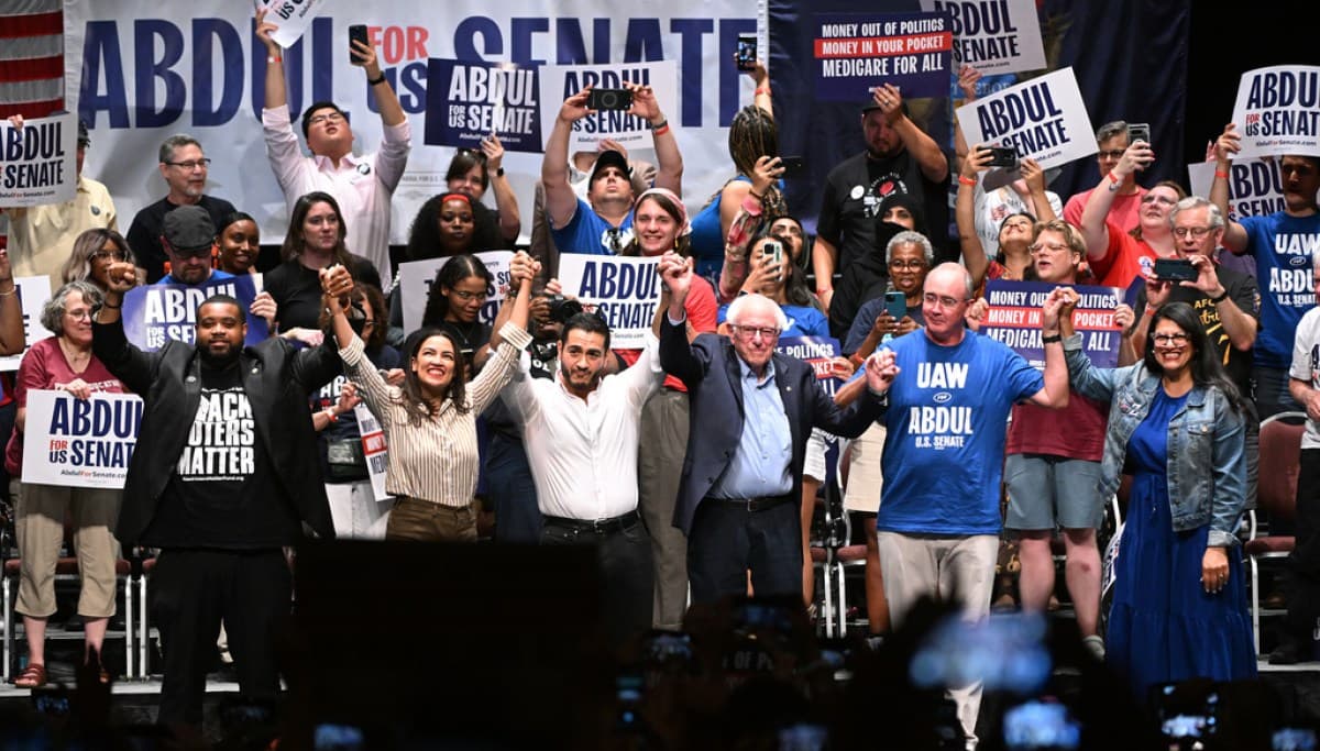 Birds of a feather: Left-wing candidates flock to allies on campaign trail
