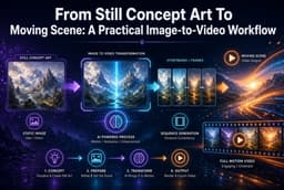 From Still Concept Art To Moving Scene: A Practical Image- ...