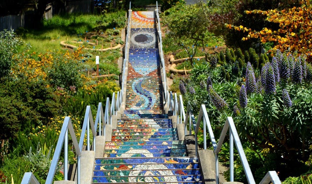 16th Avenue Tiled Steps: San Francisco's Mosaic Staircase