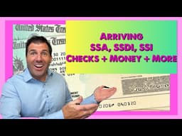 Arriving in April for Social Security, SSDI, SSI - Checks, Money, More