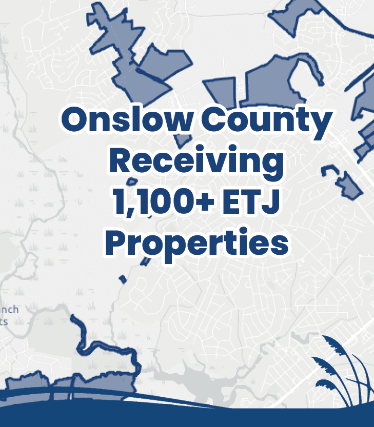 1151 Properties to move under County Zoning