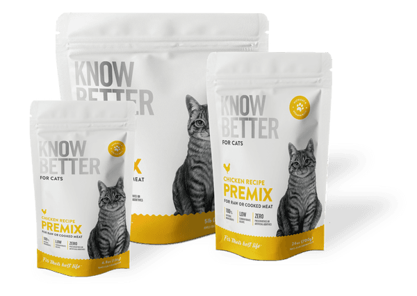 Know Better for Cats | Chicken Recipe Supplement
