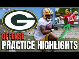 💥 Packers Mini Camp Practice Highlights! Which Offensive Players Shined & All The Latest Updates!