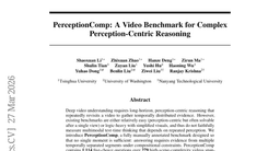 PerceptionComp: A Video Benchmark for Complex Perception-Centric Reasoning