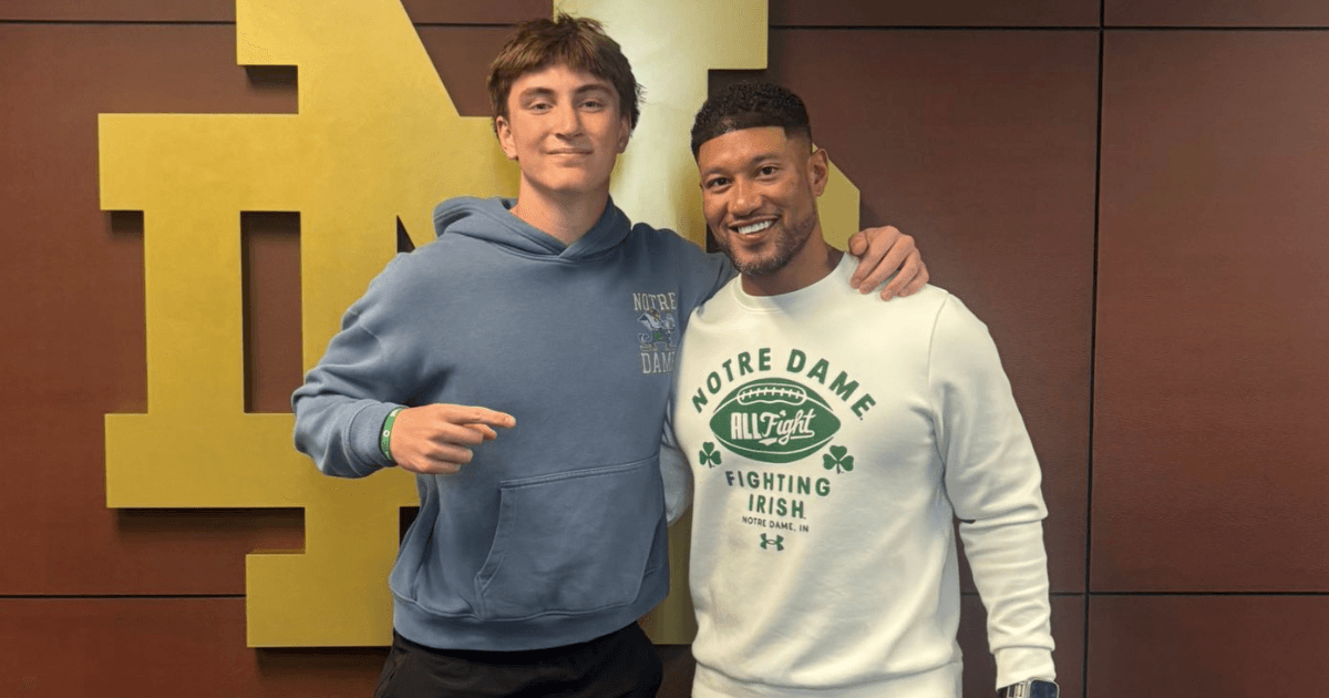 Four-star TE Theo Schott breaks down Notre Dame visit