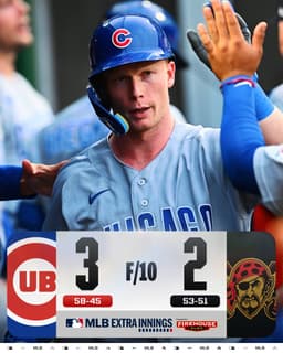 @MLB: Pete Crow-Armstrong homers and the @Cubs take the series opener in extras!

(MLB x @FirehouseSubs) h...