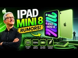 iPad Mini 8 Just LEAKED — Apple Finally Fixed Everything! 😱