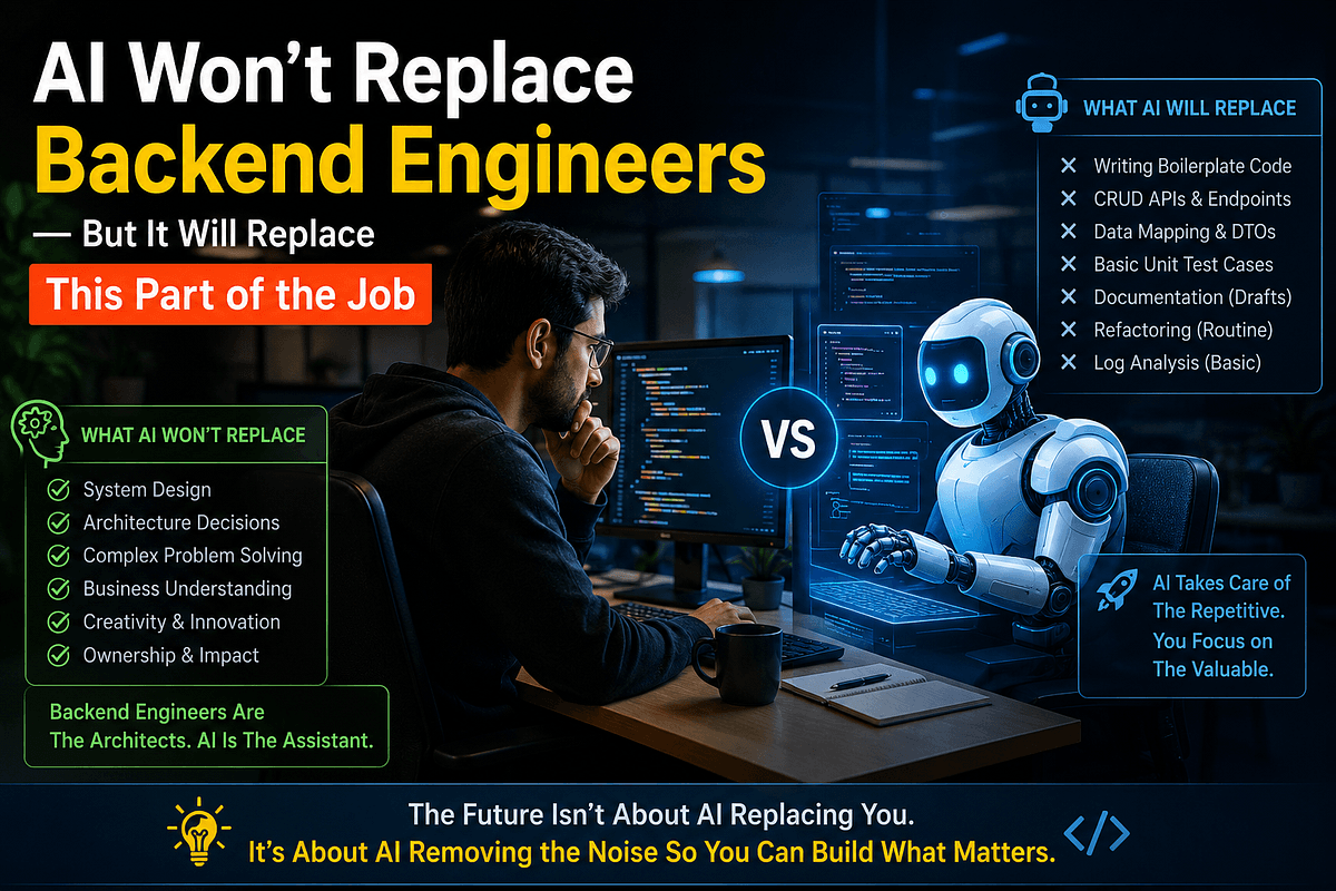 AI Won't Replace Backend Engineers — But It Will ...