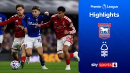 Ipswich Town 1-1 Nottingham Forest | Premier League ...