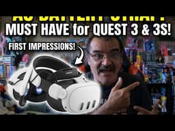 Annapro A3 Battery Strap First Impressions: MUST HAVE for Meta Quest 3S!