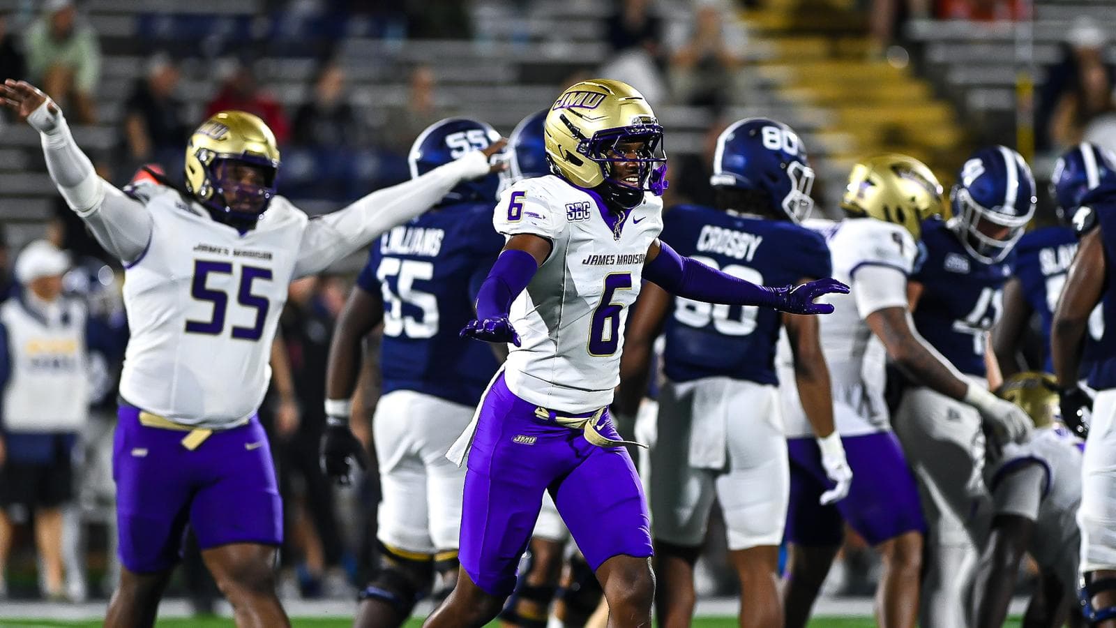 Dukes Grind Out Road Win at Georgia Southern