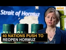 Iran Blockade Sparks Global Response; 40 Nations Plan Hormuz Action | Oil Route Crisis
