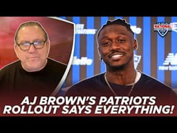 Sileo CALLS OUT A.J. Brown's Patriots Rollout