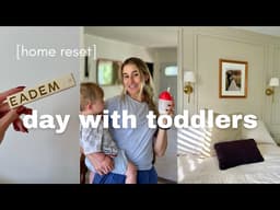 TODDLER MOM VLOG: potty training advice + home reset