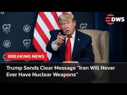 Trump Declares “Iran Will Never Ever Have Nuclear Weapons” in Strong Warning at G7 Summit | AC14