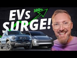 WE HAVE THE DATA!! Huge EV SPIKE .. Brand in turmoil... & Ford's F-150 BIG Update!?