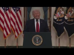 Trump addresses nation on Iran - claiming US withdrawal within '2 to 3 weeks'