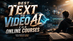 Best Text to Video AI for Online Courses in 2026 (Top Picks)