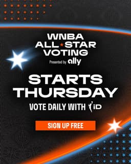 @WNBA: WNBA All-Star Voting presented by @Ally starts on Thursday! 

From June 11 to June 27, vote daily fo...