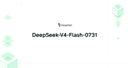 DeepSeek-V4-Flash-0731 | Model library