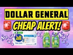 ‼️$0.50 DRYER SHEETS‼️$0.25 ALKA SELTZER!🫧DAWN DISH SOAP 2/$3🫧DIRT CHEAP THIS WEEK AT DOLLAR GENERAL
