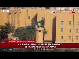 🚨 EVACUACIÓN URGENTE EN BAGDAD | EEUU ordena a sus ciudadanos abandonar Irak de inmediato