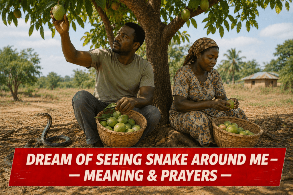 Dream of Seeing Snake Around You Meaning & Prayers
